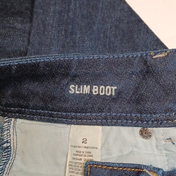 American Eagle Women Slim Bootcut Denim Jeans. Size 2 - Picture 4 of 10